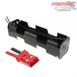 PORTAPILAS 8 UNIDADES AA CON CONECTOR BEC