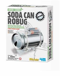 GREEN SCIENCE SODA CAN ROBUG CÓD.03266