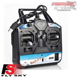 EMISORA SIMULADOR VUELO SM600 6 CH. FLYSKY