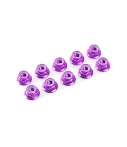 GFORCE TUERCA ALUMINIO LABIO M3 ALUMINIO GF-041-032 PURPLE