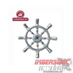 CONSTRUCTO TIMON RUEDA METAL Ø23MM. 2UNID. CÓD.80042