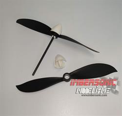 HELICE+CONO MOTOR ELECTRICO 128X18MM COD.75628