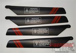 PALAS HELICOPTERO COAXIAL 200MM. 4UNID.