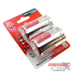 PILA ALKALINA FUJITSU LR20 D pack 2 unid.