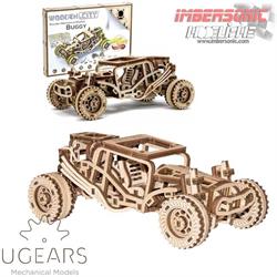 UGEARS MECHANICAL MODELS CONSTRUCCION EN MADERA BUGGY 5009