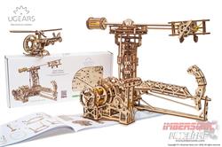 UGEARS MECHANICAL MODELS CONSTRUCCION EN MADERA AVIADOR 70053