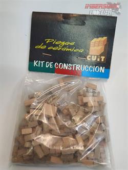 PIEDRA NATURAL CUIT BOLSA 150GR.  6x6MM. REF. 3935