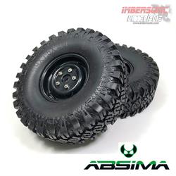 RUEDAS CRAWLER BLANDAS 2 UNID. ABSIMA 2500035