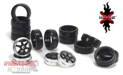 NEUMATICOS X-MODS EVO CON LLANTA 12 UNID. CARSON 408043