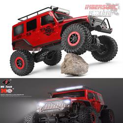COCHE RC CRAWLER WLTOYS JEEP 1.10 RTR CON LUCES Cod. 104311