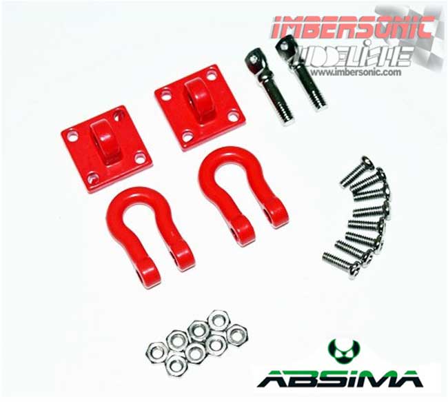 GANCHOS METALICOS CON SOPORTE PARA CARROCERIA