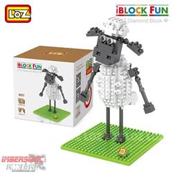 LOZ DIAMOND BLOCK SHAUN LA OVEJA 9477