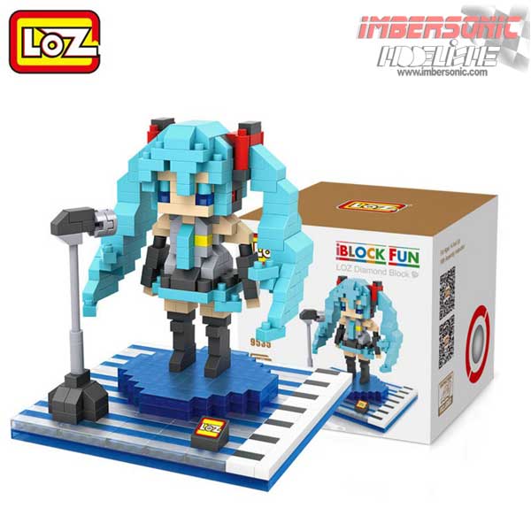 LOZ DIAMOND BLOCK HATSUNE MIKU 9535