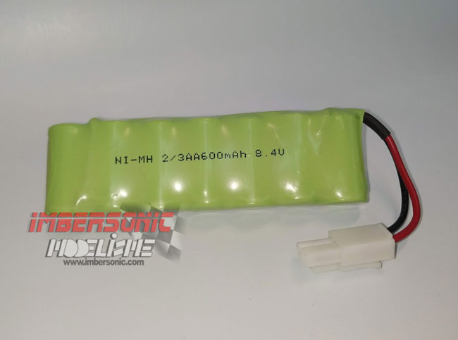 BATERIA NI-MH 8.4VOLT. 2.3AA 600MAH.