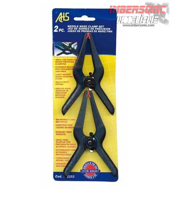PINZAS PLASTICO DE SUJECCION 12MM. CÓD.102253