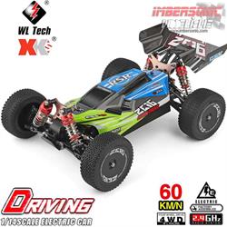 COCHE RADIO CONTROL WLTOYS 144001 XKs DRIVING 1.14 4WD VERDE