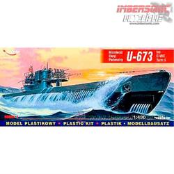 MAQUETA SUBMARINO U-673 E1.400 MIRAGE 40412