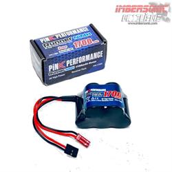 BATERIA RECEPTOR PIRAMIDE 6V. 1700MAH Rx NiMh  (Dual JR-JST)