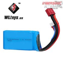 BATERIA LIPO 7.4 VOLT. 1500MAH. T-DEAN WLTOYS A959B-144001